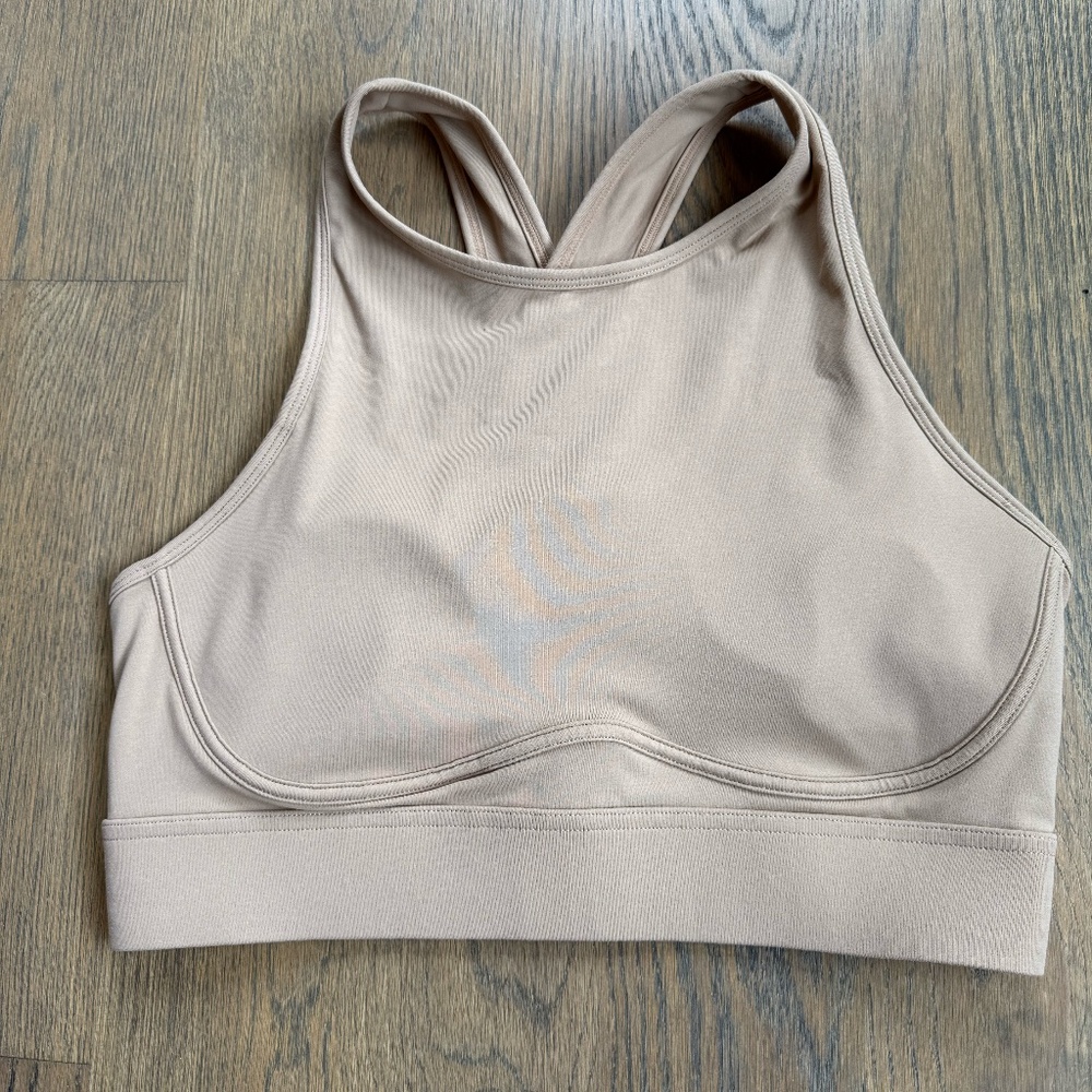 Like New Fabletics Blare Cross Back Medium Impact Sports Bra